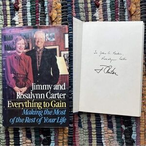 SIGNED President Jimmy Carter Book (Authenticated)